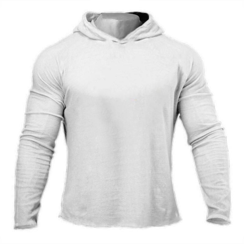 Outdoor Sport Hoodie - Plain Mens Hooded T-shirts Spring Autumn