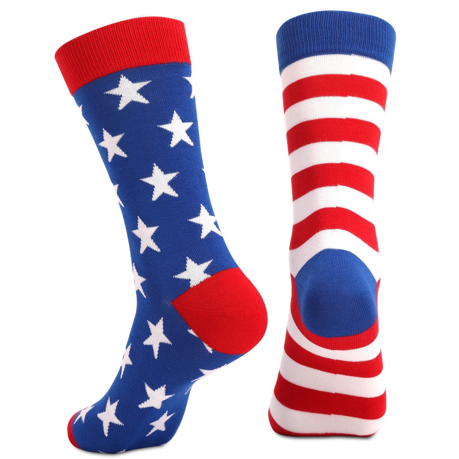Outdoor Sport Hose - 2 Pair of Fashionable American Flag
