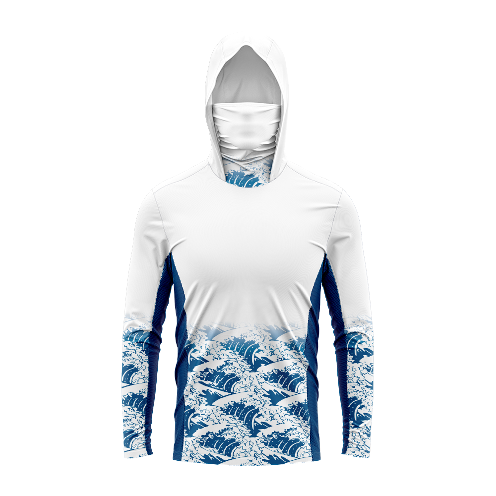 Men Blue Tuna Fish Anti‑UV Fis - đánh giá và giá Outdoor Sport Hoodie