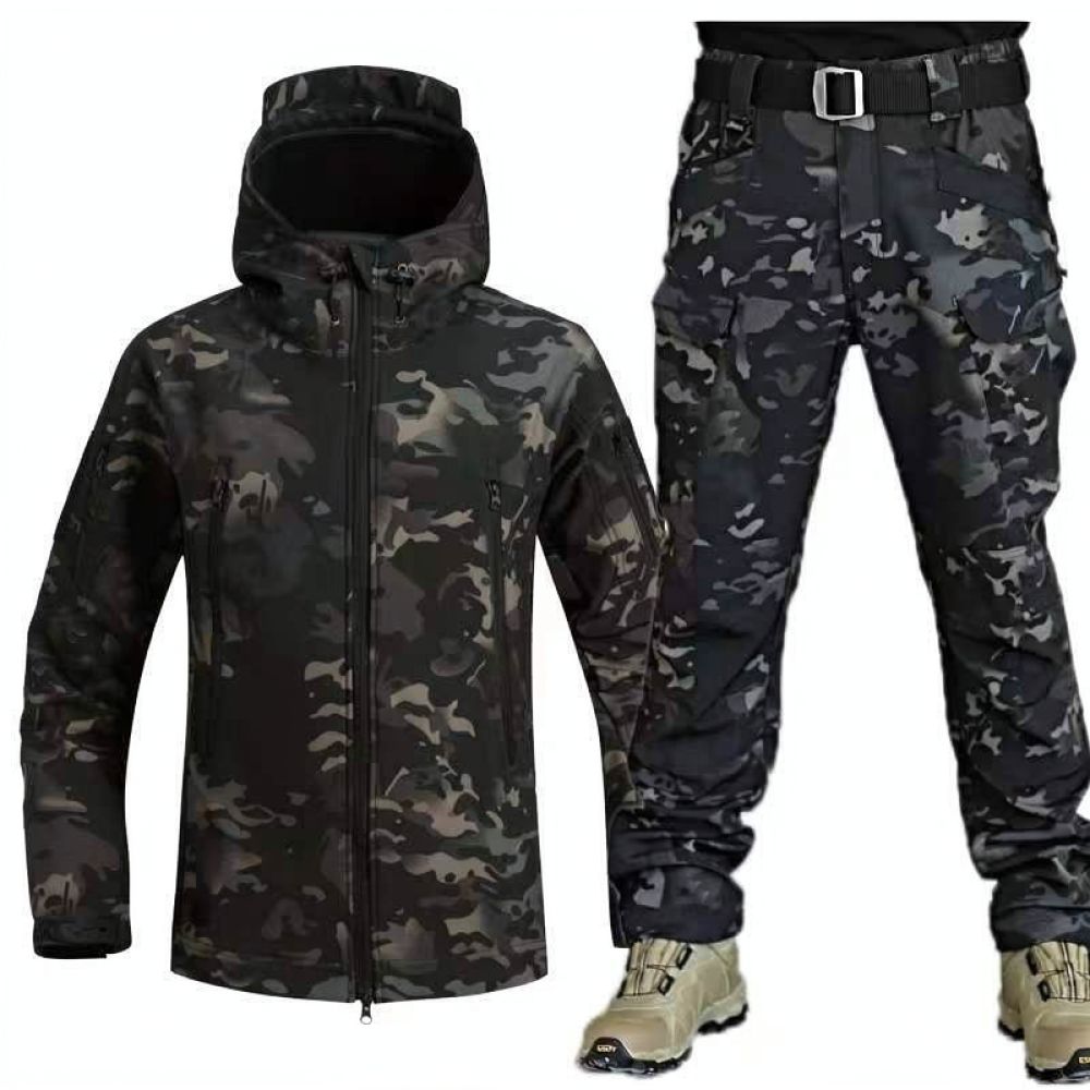 Winter Camouflage Softshell Su - đánh giá và giá Outdoor Sport Winter Jacket