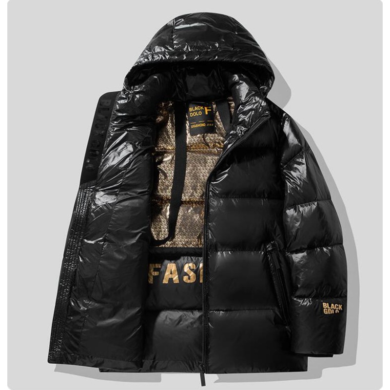 New Winter Men Hooded Black Sh - đánh giá và giá Outdoor Sport Winter Jacket