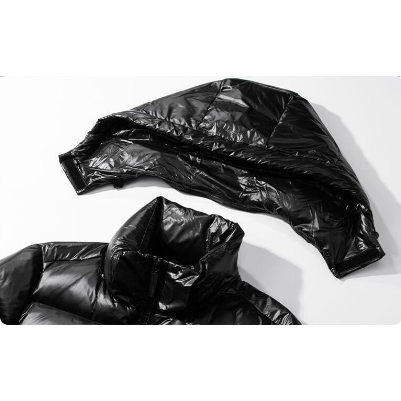 New Winter Men Hooded Black Sh - đánh giá và giá Outdoor Sport Winter Jacket