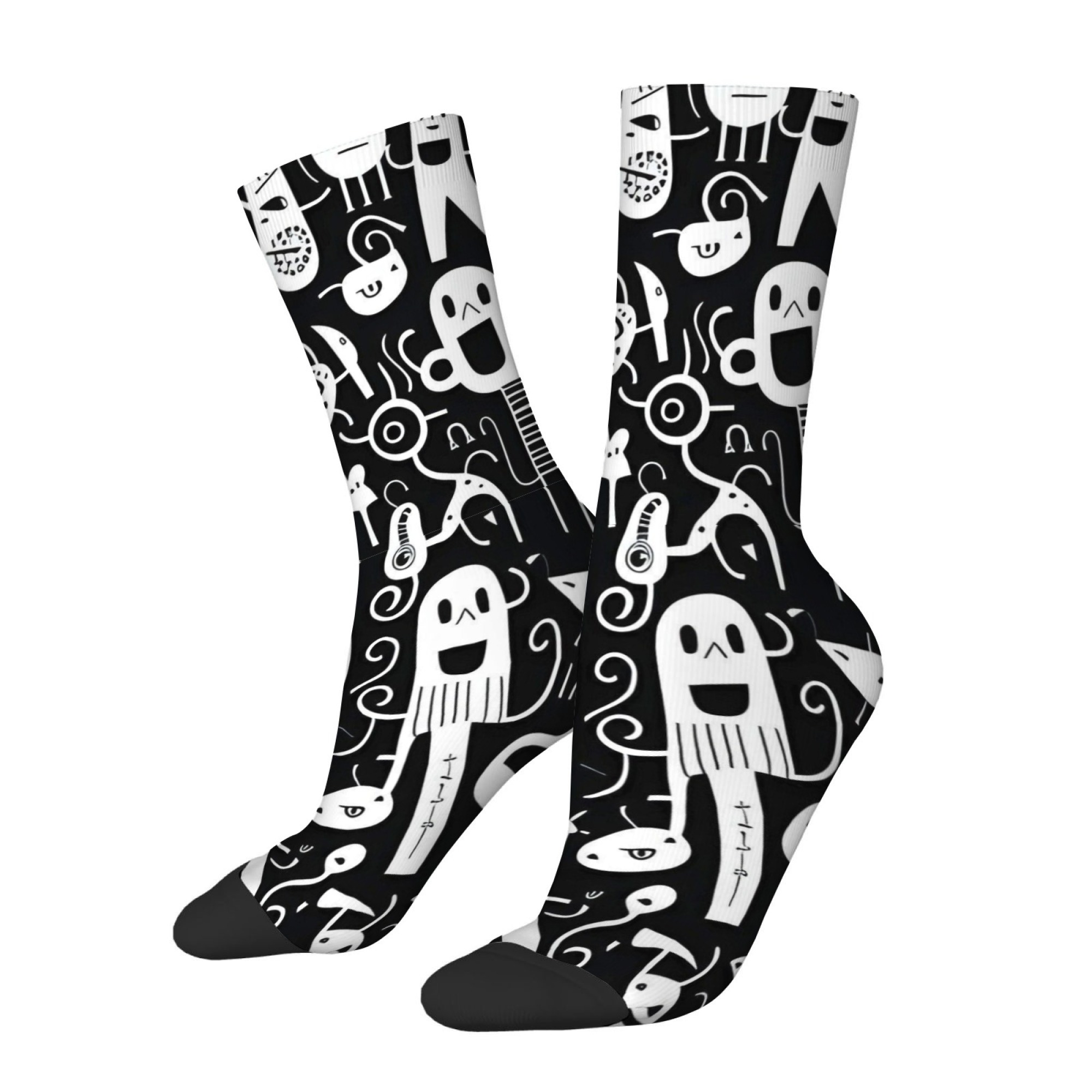 Black White Graffiti Quirky Pr - đánh giá và giá Outdoor Sport Hose