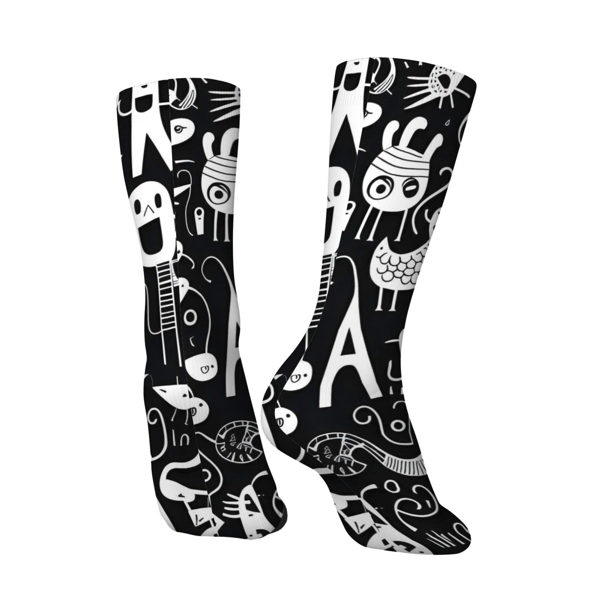 Black White Graffiti Quirky Pr - đánh giá và giá Outdoor Sport Hose