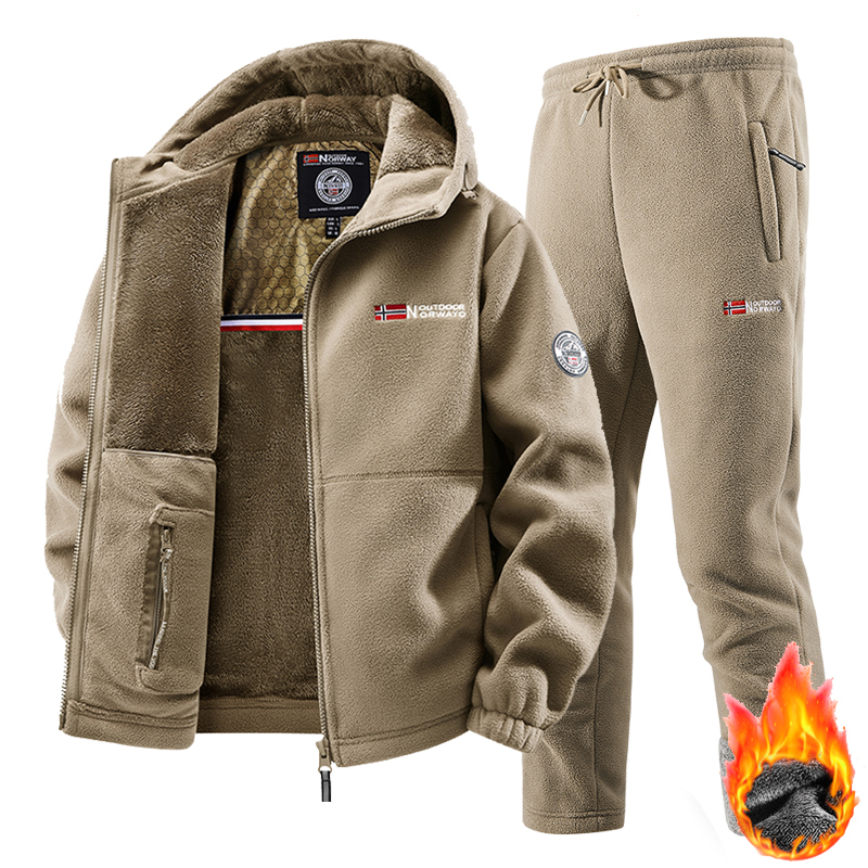 New Winter Sportswear Set Mens - đánh giá và giá Outdoor Sport Winter Jacket