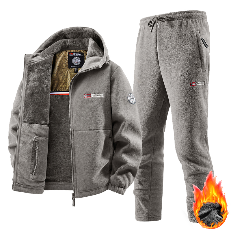 New Winter Sportswear Set Mens - đánh giá và giá Outdoor Sport Winter Jacket