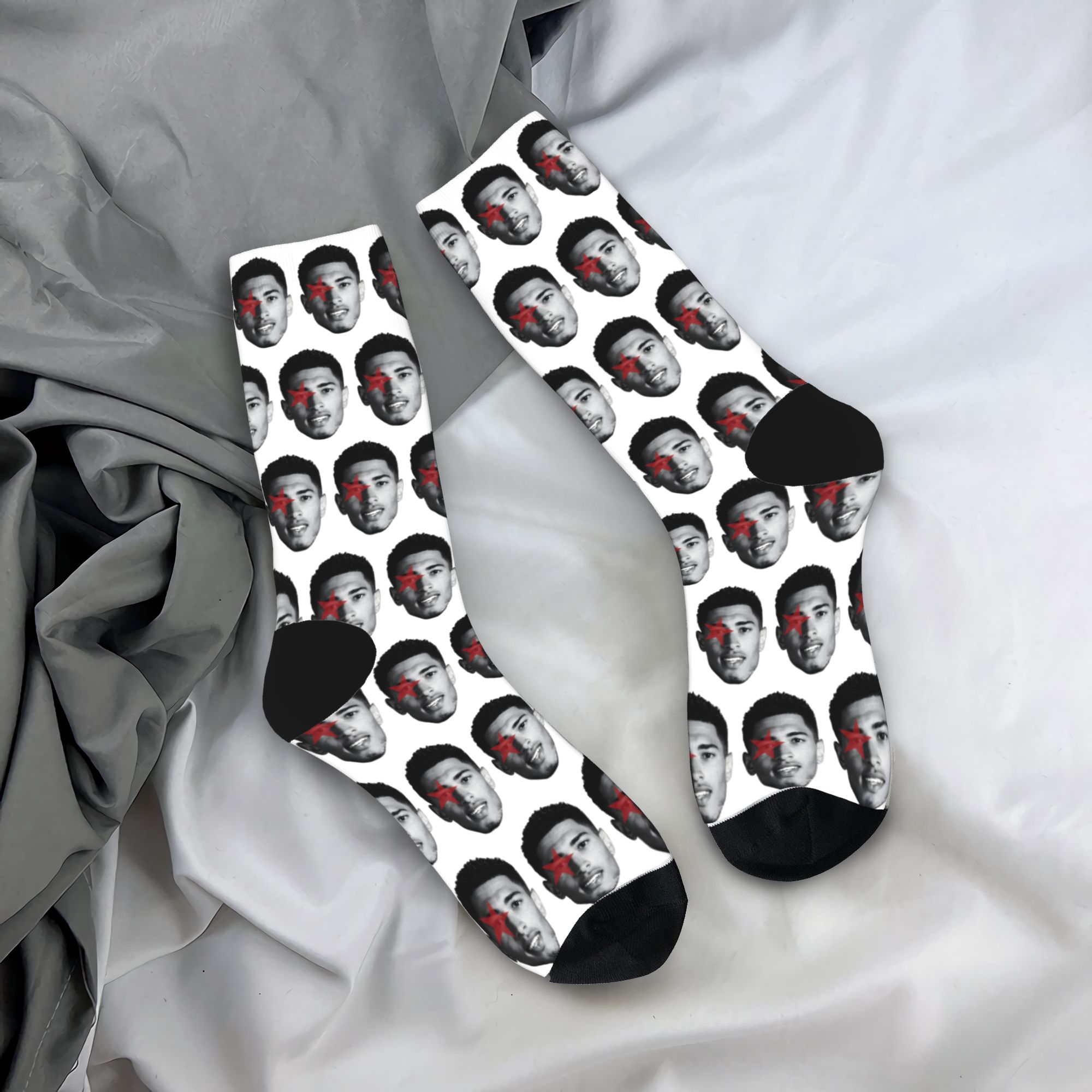 Jude-Bellingham Socks Big Head - đánh giá và giá Outdoor Sport Hose