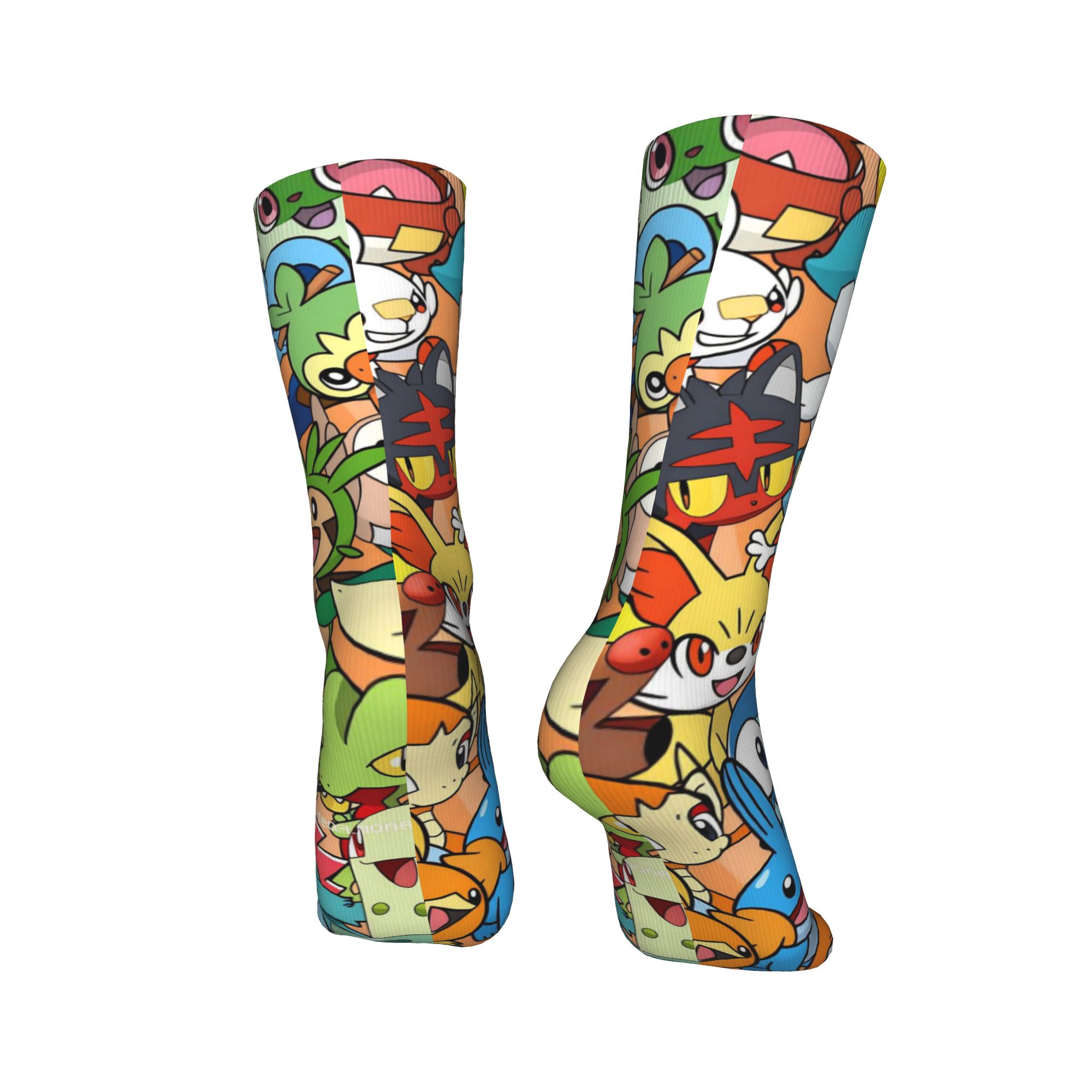 Men's Socks Pokemon Characters - đánh giá và giá Outdoor Sport Hose