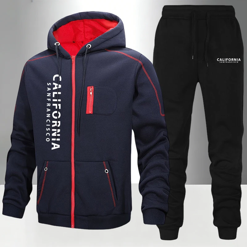 Men's Tracksuit Casual Hoodie  - đánh giá và giá Outdoor Sport Winter Jacket