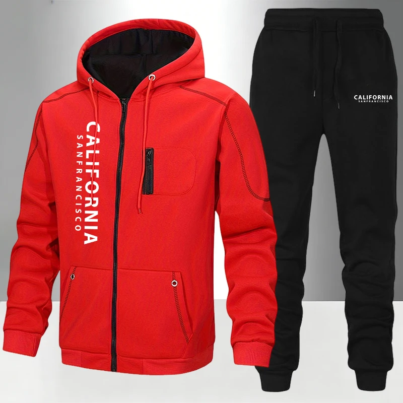 Men's Tracksuit Casual Hoodie  - đánh giá và giá Outdoor Sport Winter Jacket