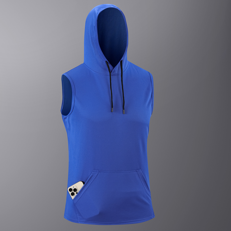 6Pcs Men Sleeveless Hooded Tan - đánh giá và giá Outdoor Sport Hoodie