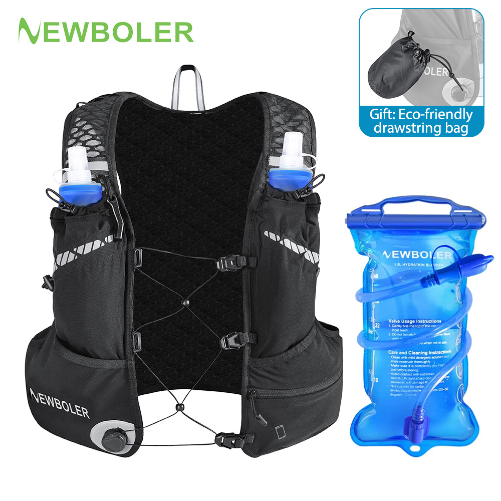 8L Breathable Hydration Vest P - đánh giá và giá Trail Running Vest